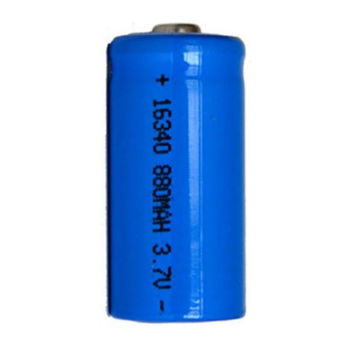 Li-ion 3.7V 700mAh 16340 oplaadbare batterij - 0