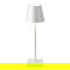 Oplaadbare tafellamp LED met touch dim goud-zwart-wit - 1 - Thumbnail