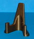 Standaard voor legpenning e.d., brons - 1 - Thumbnail