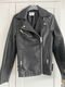 Leren biker jasjes met ritsen maat S - 1 - Thumbnail