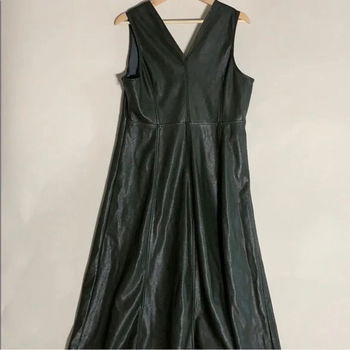 Leren jurkjes maat S - 2