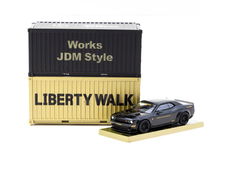 Dodge Challenger SRT Hellcat Black Metallic 1:64 Tarmac 101