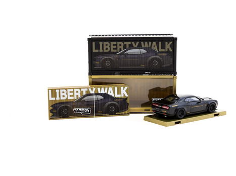 Dodge Challenger SRT Hellcat Black Metallic 1:64 Tarmac 101 - 1