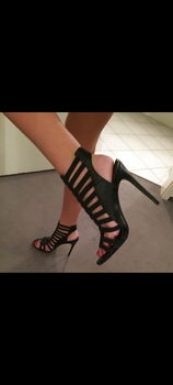 Hoge stiletto hakken maat 38 - 2