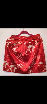 Bloemen print korte rokjes maat S - 5