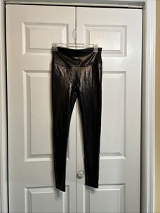 Leren leggings maat S
