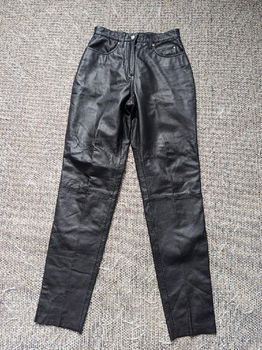 Leren leggings maat S - 6