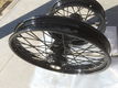 Harley velgen voor Twincam, 19mm of 25mm wielas, zwart poederlak in nieuwe staat, - 5 - Thumbnail