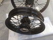Harley velgen voor Twincam, 19mm of 25mm wielas, zwart poederlak in nieuwe staat, - 6 - Thumbnail