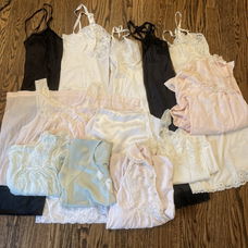 Grote Collectie Vintage Lingerie Jurkjes maat S