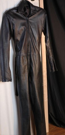 Leren Catsuit maat M