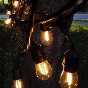 Led lichtsnoer 15 filament lampen 2700K - 1