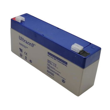 Ultracell oplaadbare Loodaccu 6 Volt 3.4Ah - 1