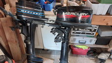 Te koop aangeboden 2 x mercury buitenboordmotor