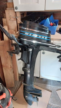 Te koop aangeboden 2 x mercury buitenboordmotor - 1