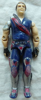 Actiefiguren G.I.JOE / COBRA, Xamot & Tomax (v1), Crimson Guard Commande, Series 4, Hasbro, 1985.(1) - 1