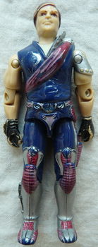 Actiefiguren G.I.JOE / COBRA, Xamot & Tomax (v1), Crimson Guard Commande, Series 4, Hasbro, 1985.(1) - 4