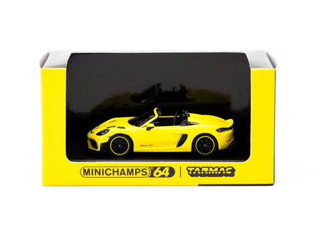 Porsche 718 Spyder RS Racing Yellow 1:64 Tarmac 102 - 3