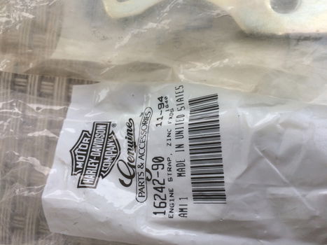 Harley EVO motorsteun, 16242-90 fits '84-'98 FXST, '86-'98 FLST, '91-'98 FXD - 1