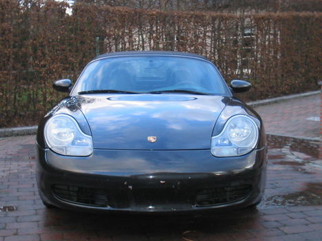 Porsche boxster 2500cc, 1997, 227600km, zwart metalic, zwarte 18