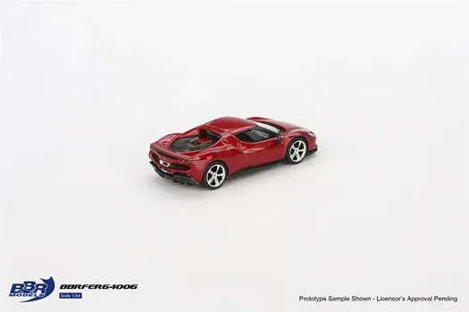 BBR 1/64 Ferrari 296GTB Rosso Imola BBR018 - 1