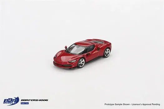 BBR 1/64 Ferrari 296GTB Rosso Imola BBR018 - 2