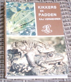 Kikkers en padden. Kaj Vermehren. Balkema natuurgids.