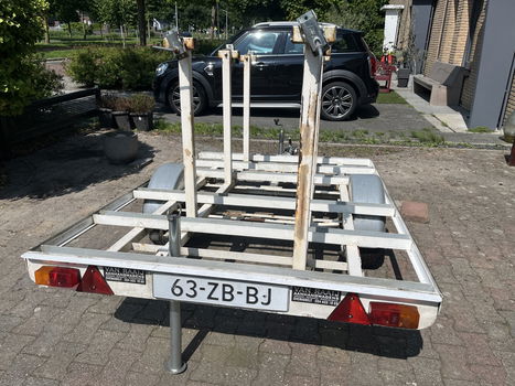 Fietsaanhanger voor 6 fietsen - 2