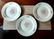 3 vintage borden met rozen - broodborden - ontbijtborden - 0 - Thumbnail
