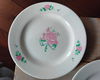 3 vintage borden met rozen - broodborden - ontbijtborden - 3 - Thumbnail