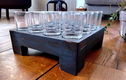 Kaarsenblok waxinelichtjes (of bloemvaasjes - shotglaasjes) - 1 - Thumbnail