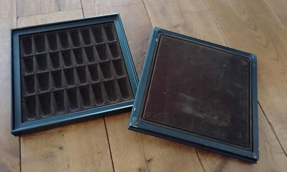 Schaakbord met vakjes voor schaakstukken - zonder schaakstukken! - 5