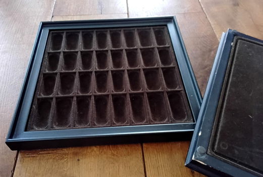 Schaakbord met vakjes voor schaakstukken - zonder schaakstukken! - 6