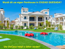 Uw eigen nieuwe en zeer goed verhuurbare Penthouse in CIUDAD QUESADA