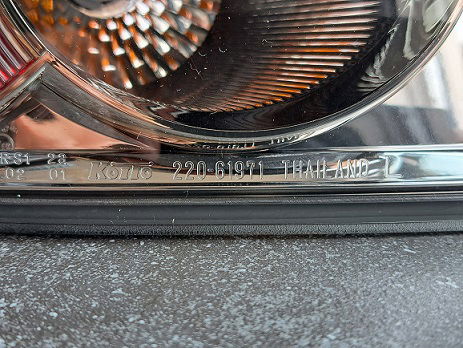 Mazda 6 GG Atenza (02-05) Achterlicht Koito 220-61971 Buiten Links - 4