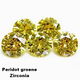 Peridot groene Zirconia - 3mm - briljant geslepen - 0 - Thumbnail
