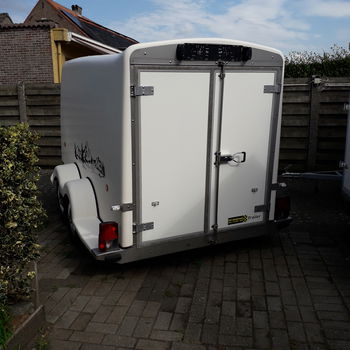 gesloten aanhangwagen polyester - 1