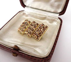 Vintage strassbroche