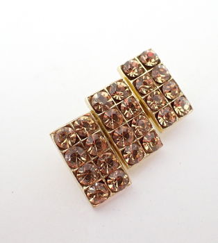 Vintage strassbroche - 2
