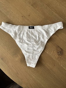 String heren wit XL