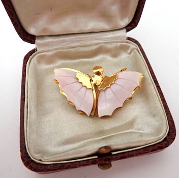 Oude vlinderbroche - 0