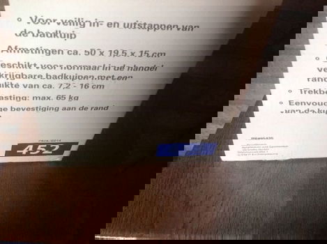 Instaphulp voor het bad - nieuw, in doos - eenvoudig te bevestigen - 1