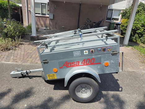 Ansa 400 bagegwagen inclusief 2 universele fietsendragers - 2