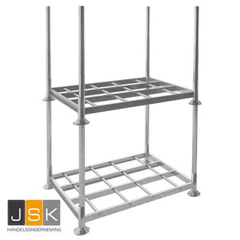 Stapelrek Eurorack Enkel 1370x1000 mm Laadvermogen 1.500 kg - 1