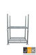 Stapelrek Eurorack Enkel 1370x1000 mm , Laadvermogen 2.000 kg - 2 - Thumbnail