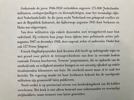 Gevallenen uit Friesland in Nederlands-Indië - Jack Kooistra - 2