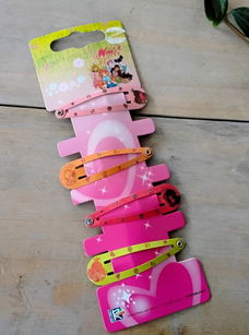 Haarclips Winx Club - 4 stuks - nieuw in de verpakking