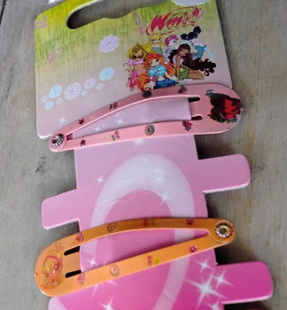 Haarclips Winx Club - 4 stuks - nieuw in de verpakking - 2