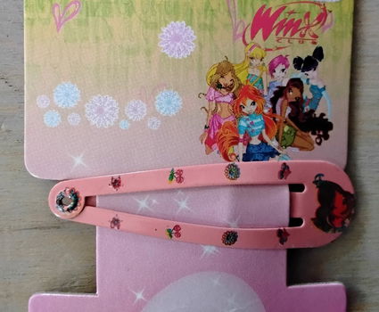 Haarclips Winx Club - 4 stuks - nieuw in de verpakking - 3