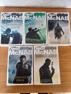 McNab, Andy : 7 paperbacks